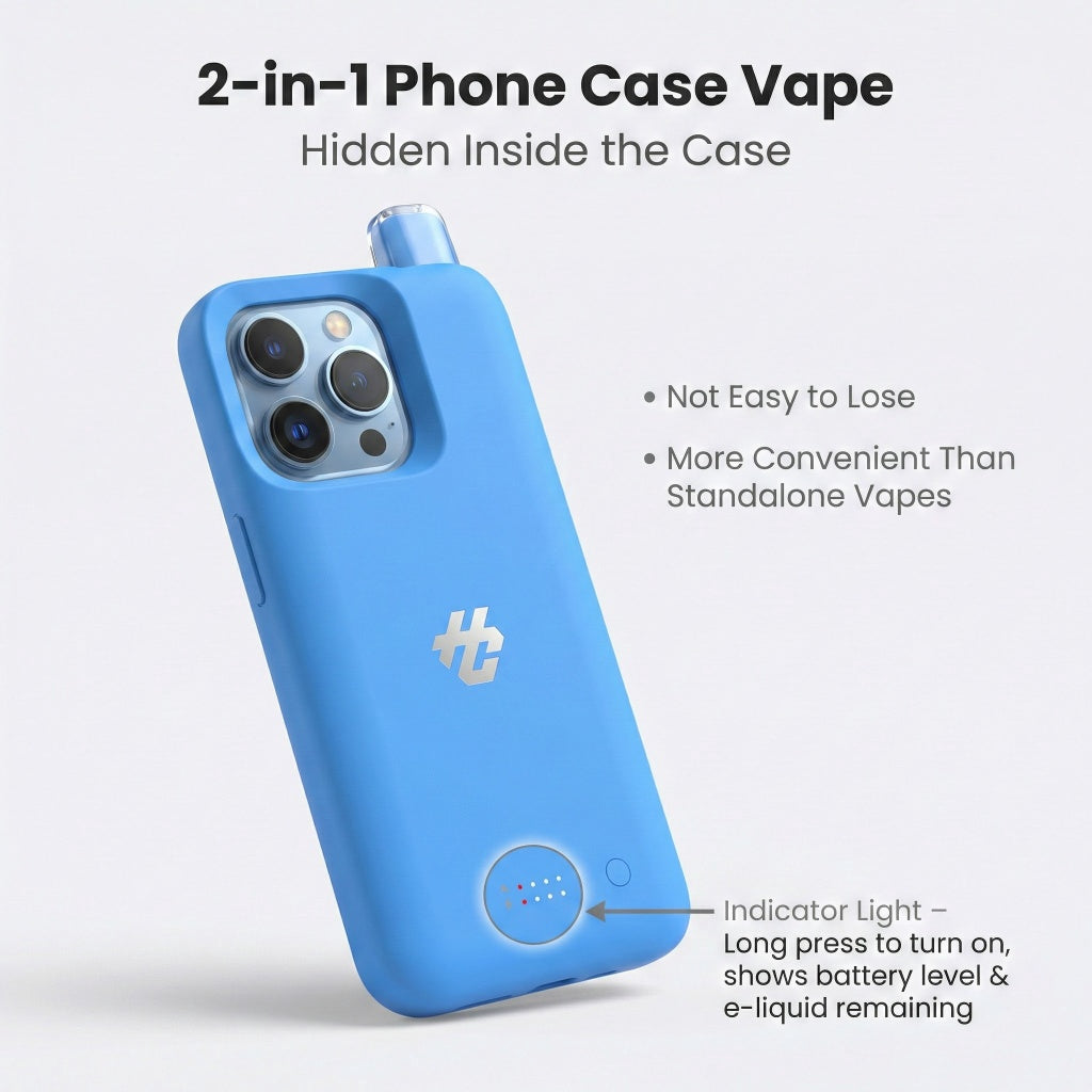 Hcase Bundle – Built-in Vape Phone Case with Pods
