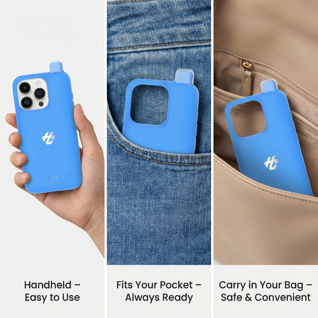 Hcase Bundle – Built-in Vape Phone Case with Pods